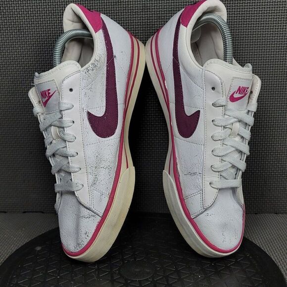 Nike Sweet Classic Shoes Womens Sz 11 White Pink Low Top Sneakers - Picture 6 of 11